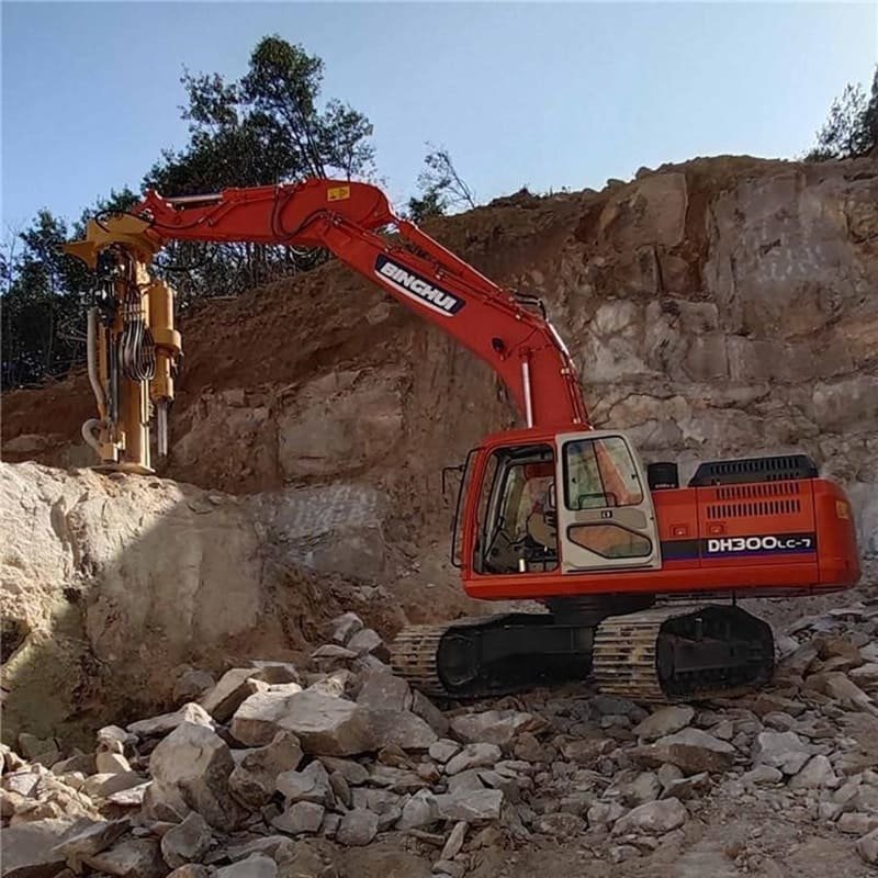 Integrated drilling and splitting machine advantage