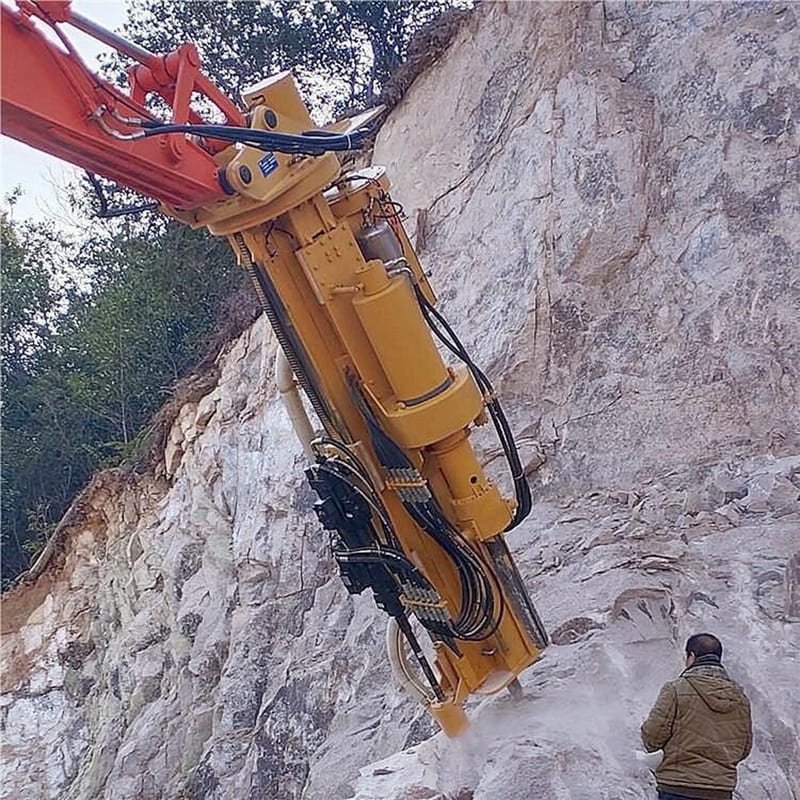 Integrated drilling and splitting machine advantage