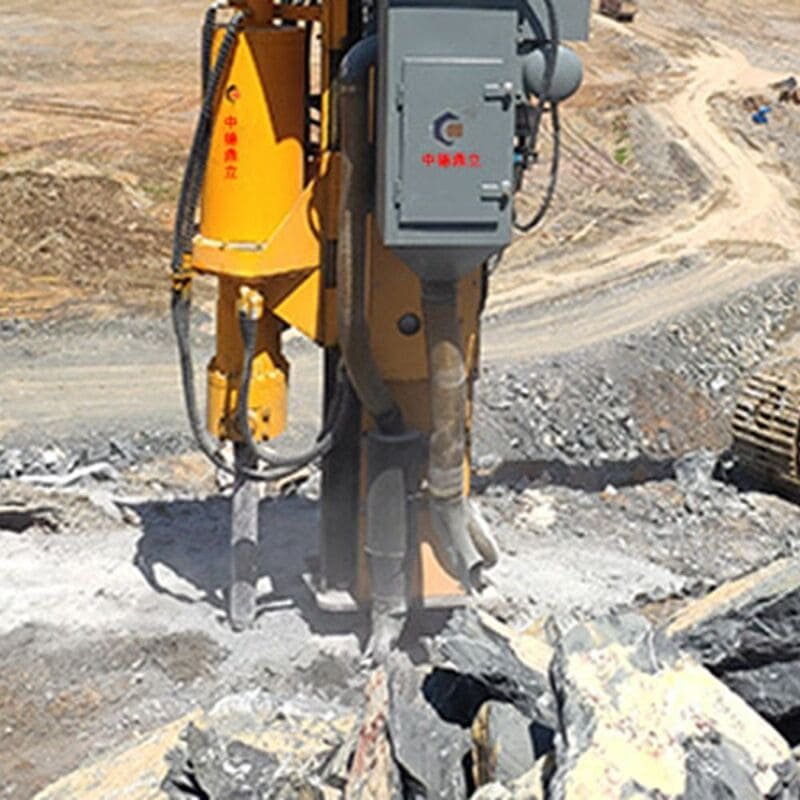 Integrated drilling and splitting machine advantage