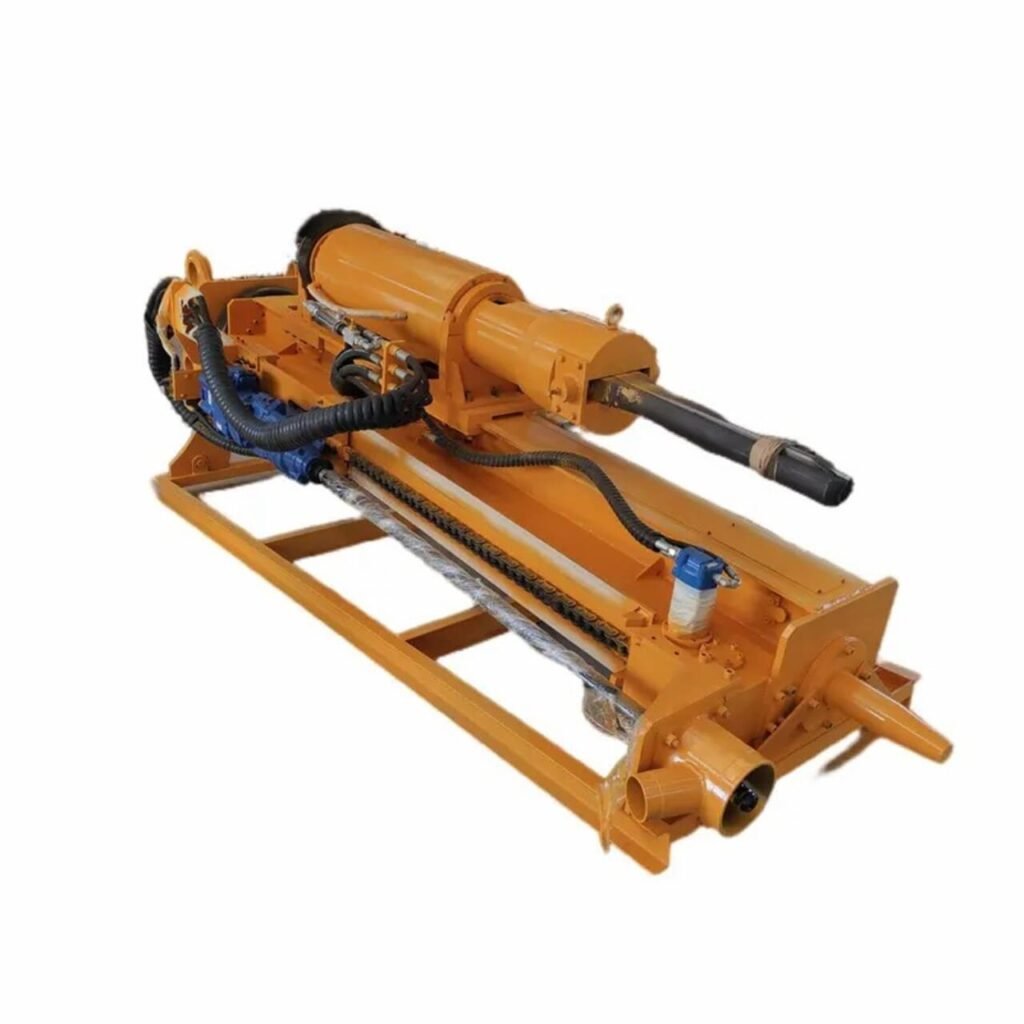Integrated drilling and splitting machine