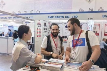 Zhongde Dingli static hydraulic rock breaking equipment and rock splitters showcased at international mining exhibition